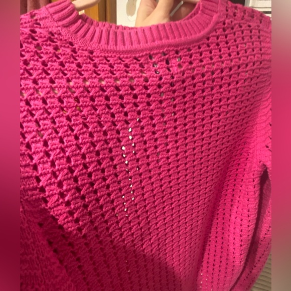 2 Pink Sweaters for the price of 1! Spring for PINK! Anne Klein & Gap 🩷 NWOT - Picture 3 of 9